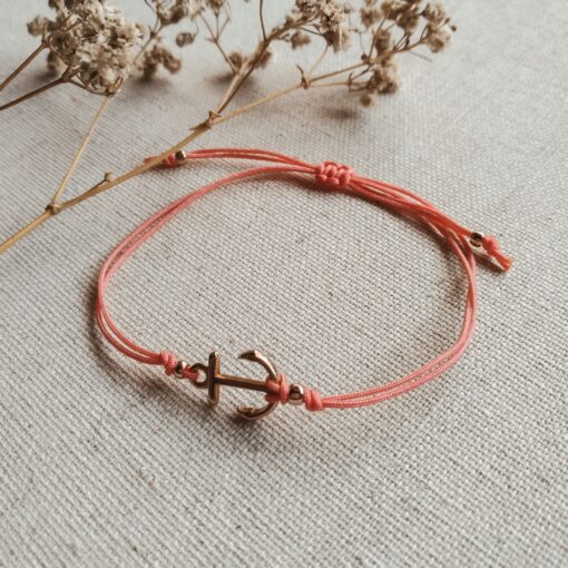 Anker-Armband roségold