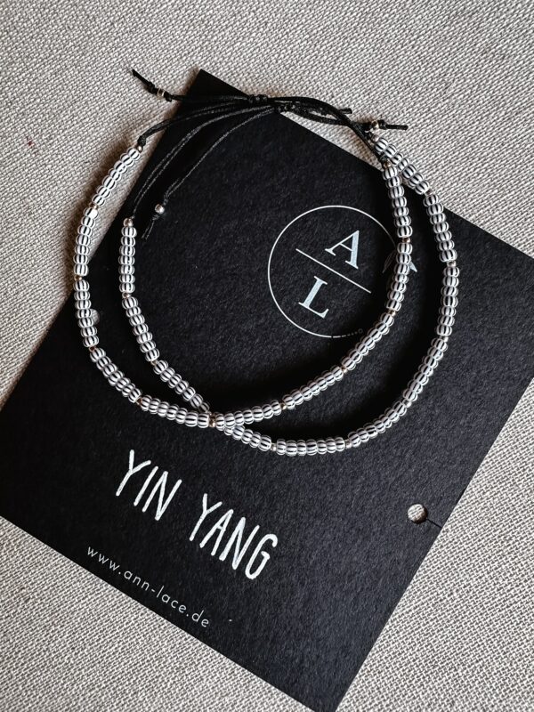 Freundschaftsset Armbänder Yin Yang