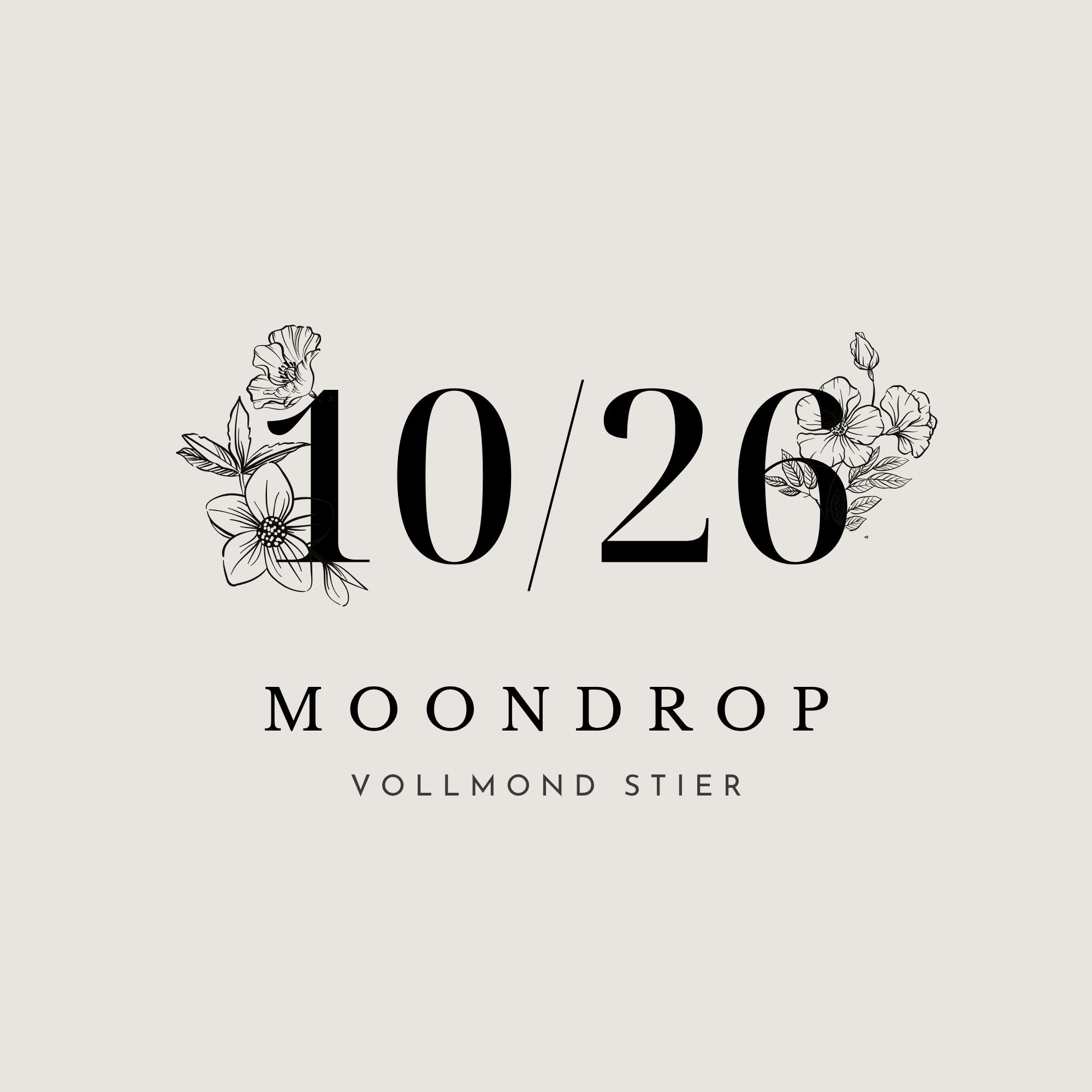 Moon Drop No. 10/26 Vollmond Stier